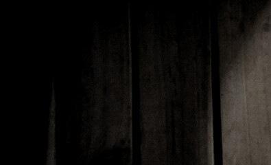 木の板や壁、すのこ、木材などをイメージしてざらざらとした質感の表面で黒や灰の色の配色でデザインした影のあるリアルな木目のイラストの壁紙やテクスチャ、背景