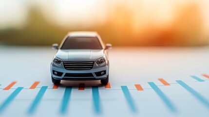 Car dealership revenue influence model showing factors affecting profit margins upsell opportunities and seller impact scoring. 