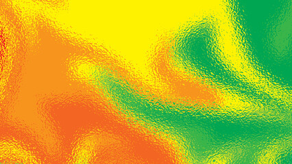 Vibrant abstract textured background with bold yellow orange and green color blend dynamic energy saturated tones expressive movement for modern creative design use