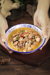 Traditional Inner Mongolia Whole Lamb Soup