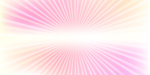 Obraz premium Retro sunburst background with sun lights rays and zigzag pattern textured colorful background