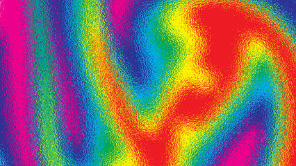 Vivid abstract textured background with bold rainbow colors dynamic contrast expressive visual impact saturated gradients energetic movement for creative modern layouts