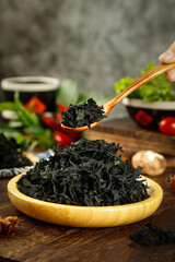 Fresh Dried Wakame Seaweed Korean Cuisine Ingredient