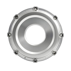 Machined Aluminum Engine Timing Cover with Mounting Bosses