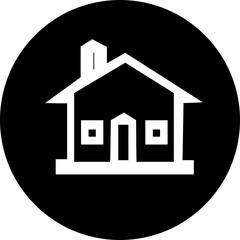 house icon on black background Home address outline icon Web home flat icon for apps and websites Web home icon sign on transparent background. 