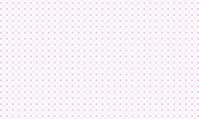 四角い小さなドットと大きなドットのピンク色のパターン模様