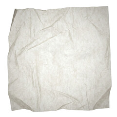 Obraz premium Crumpled white paper texture