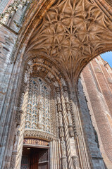 Fototapeta premium The Cathedral of Saint Cecilia of Albi, in the Archdiocese of Albi, is a religious building located in France.