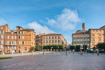 Obraz premium Albi is a French town and commune located in the Tarn department, of which it is the capital, in the Occitanie region.