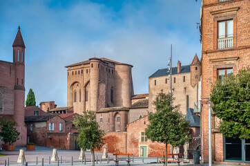 The Cathedral of Saint Cecilia of Albi, in the Archdiocese of Albi, is a religious building located in France.