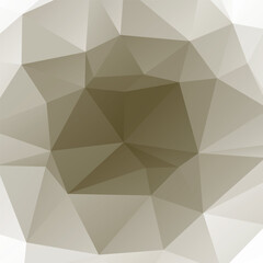 Geometric Polygonal Faceted Texture in Earth Tones