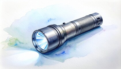 Simple Military Flashlight Image