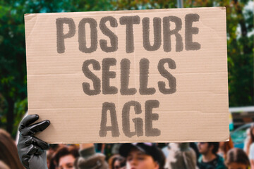 "Posture Sells Age" Shoulder width and stance broadcast maturity cues. POSTURE. STANCE. SHOULDERS. CUES. IMAGE.