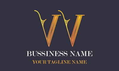 VV V Vv initial logo | initial based abstract modern minimal creative logo, vector template image. luxury logotype logo, real estate homie logo. typography logo. initials logo