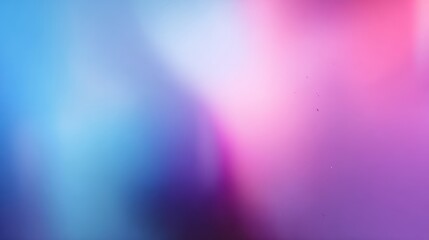 Fototapeta premium Abstract gradient of blue, pink, and purple with soft light and subtle texture