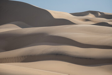 Dunas espectaculares del desierto del Namib en Angola