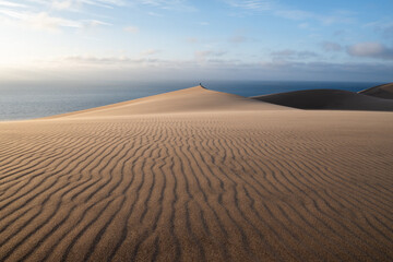 Dunas espectaculares del desierto del Namib en Angola