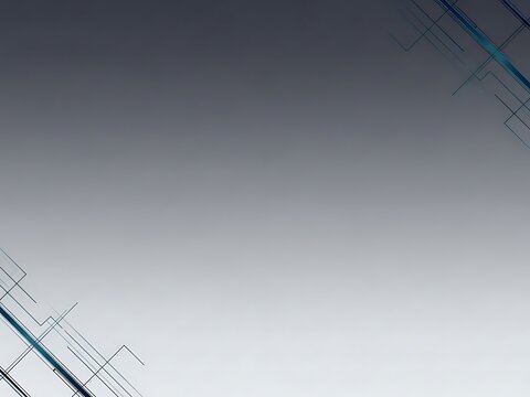 Geometric shapes in blue and gray gradient background abstract design