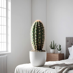 cactus in the living room