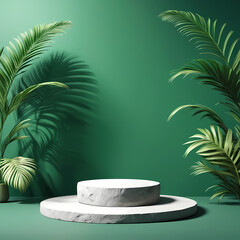 3d render of a tropical resort