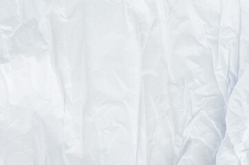 Obraz premium Crumpled white paper creating texture and visual interest indoors