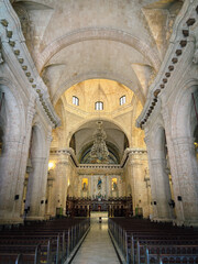 Interior of a Cathedral in Havana with Arches