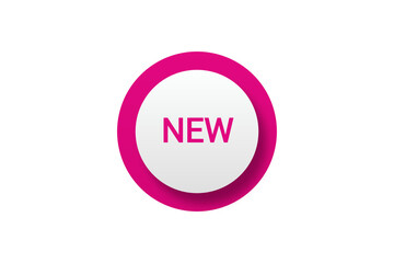 New ribbons corner banner tag labels vector illustration