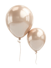 metallic balloons, 3D balloons