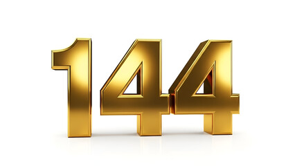 Golden Numbers Fourteen Four