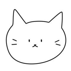 white cat. cartoon. character. cat. cartoon. doodle. drawing. face. cute. animal. cats. kid. kitty. child. sketches. line. pet. kitten.