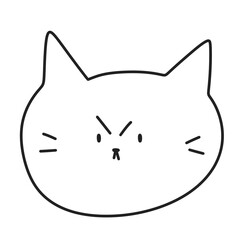 white cat. cartoon. character. cat. cartoon. doodle. drawing. face. cute. animal. cats. kid. kitty. child. sketches. line. pet. kitten.