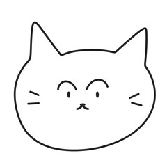 white cat. cartoon. character. cat. cartoon. doodle. drawing. face. cute. animal. cats. kid. kitty. child. sketches. line. pet. kitten.