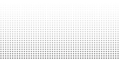 fun beautiful black and white shadow halftones retro pop art funky urban colorful comic book. Dotted halftone gradient texture. Vanishing polka dot background. Repeating dots gradation pattern