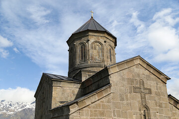 Fototapeta premium Gergeti Trinity Church