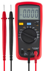 Electronic measuring device, multimeter
