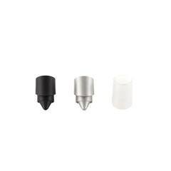 Side-by-Side Set of Three Eyeliner Pencil Cap Styles