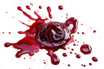 Colorful abstract shapes on white background. Geometric shapes concept