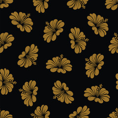 floral seamless pattern for background, texture, fabric motif, gift wrapping, wall decoration