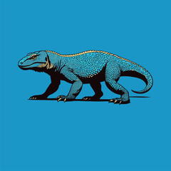 nice komodo vector image