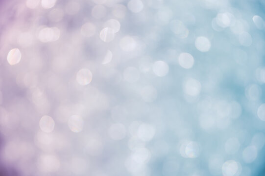 Colorful blurred circles abstract background. Christmas bokeh background. Blurred bokeh.