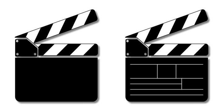 Cinema Clapboard Set