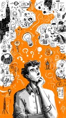 
scene of a brain storm