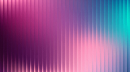 Vibrant magenta and cyan gradient background with textured vertical stripes for modern design