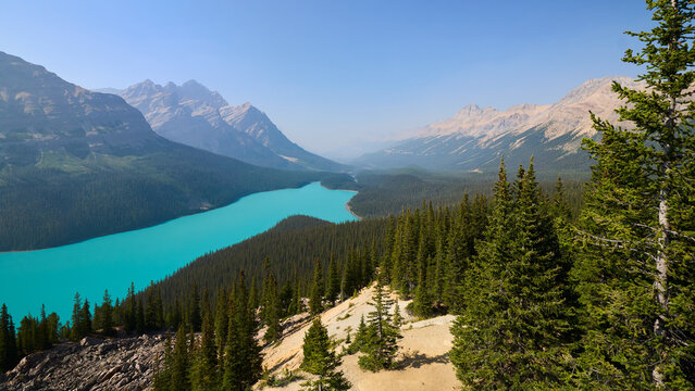 Peyto Lake, Banff-Nationalpark, Alberta, Kanada