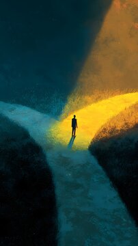 Standing at the Crossroads of Life, Uncertainty and Decisions