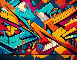 graffiti wall abstract background idea for artistic pop art background backdrop