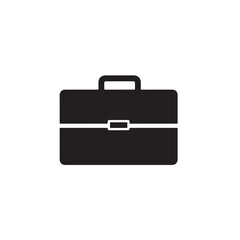 Corporate Briefcase and Executive Document Bag Vector Icon