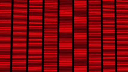Abstract red digital dna sequence pattern background with vertical black separation lines - Powered by Adobe