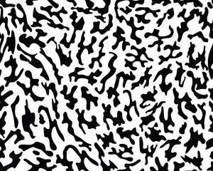 Seamless pattern of skin of leopard, illustration	