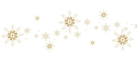 Winter Snow Flakes PNG Vector Collection